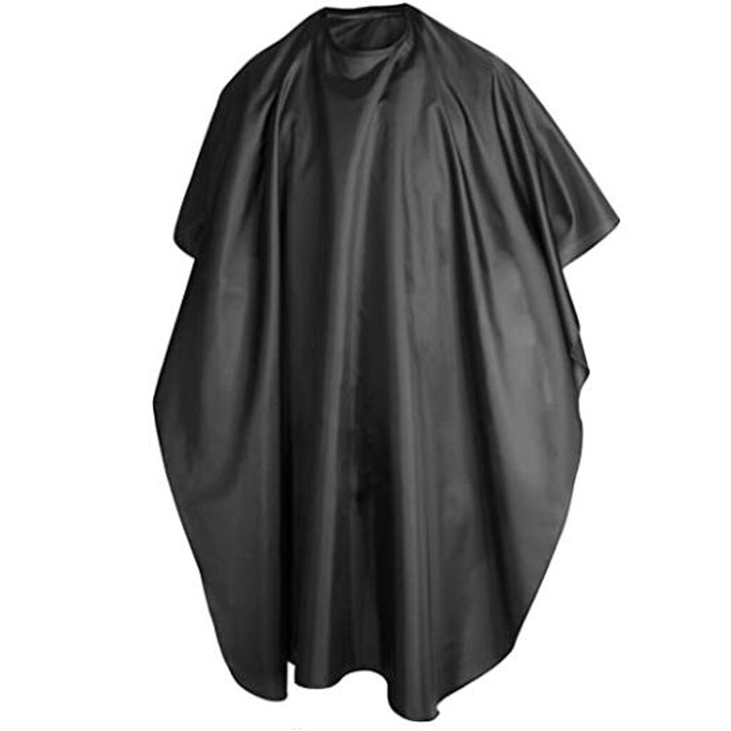 Adjustable Black and White Stripe Haircut Hairdressing Barber Cloth Waterproof Gown Hair Cutting/Barbers Cape: B
