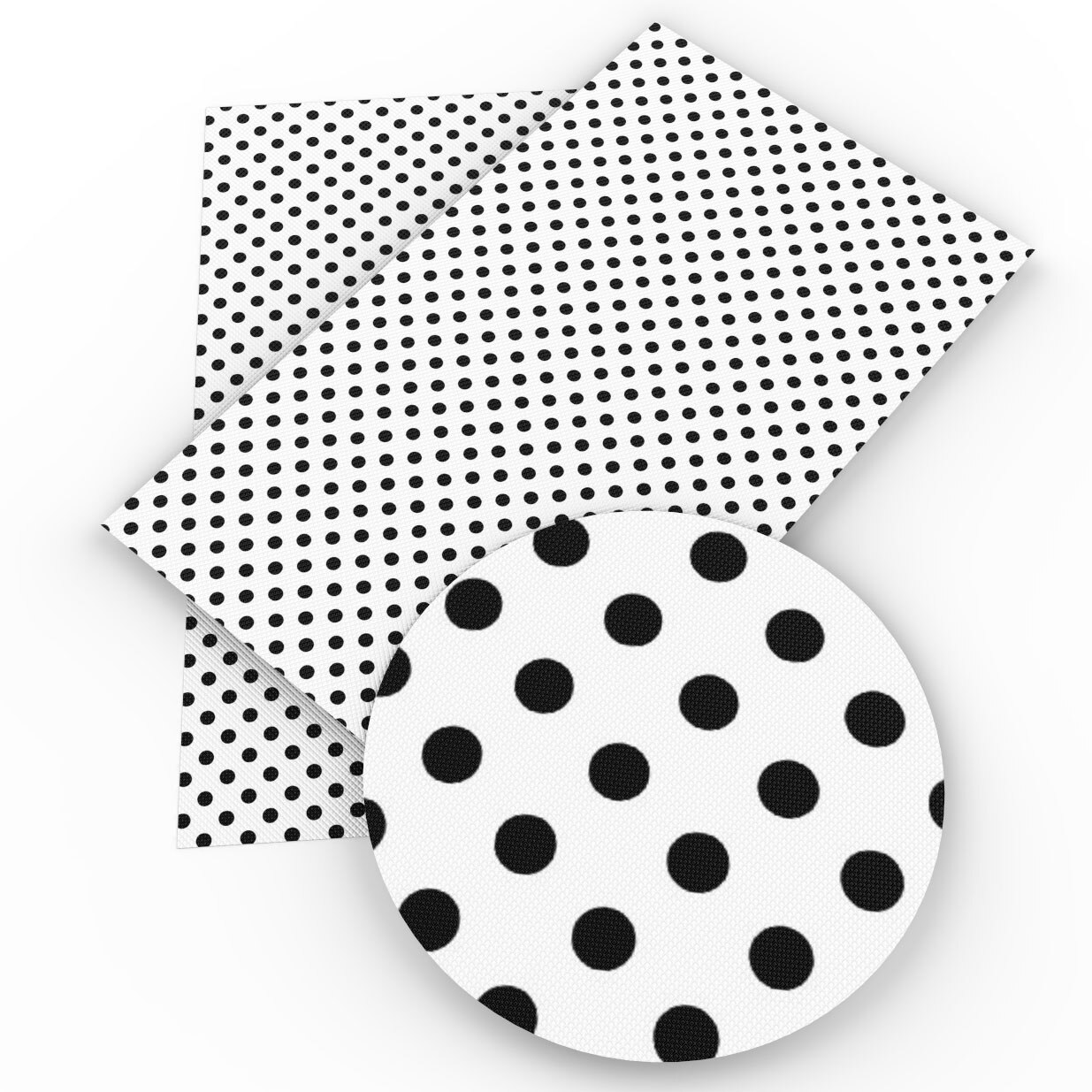 David tilbehør 20*33cm prikker vinyl syntetisk læder patchwork til hår sløjfe håndtasker pung telefon cover gør det selv ,1 yc 4262: 1063886001