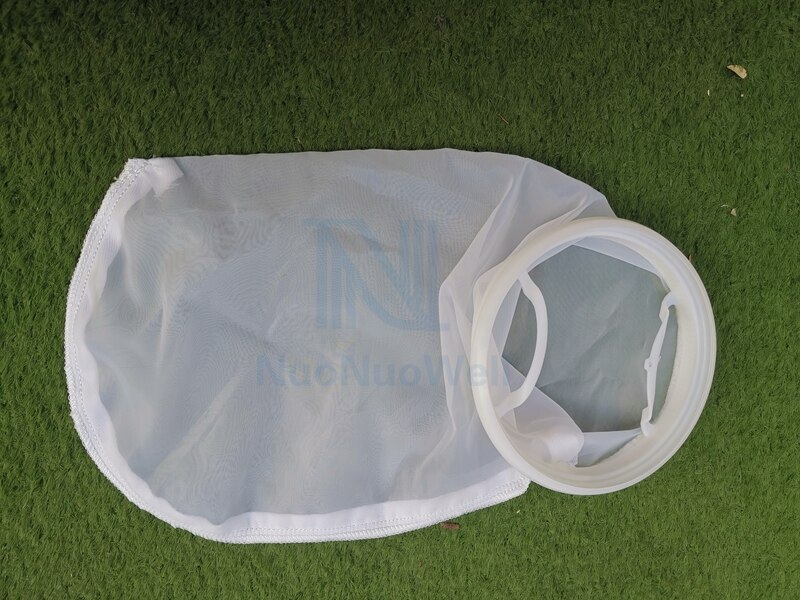 180*430mm 150*550mm 180*810mm 200Micron 1PC White Nylon Filter Bag Monofilament Nylon Liquid Socks Aquarium Mesh Bags Filters: 180-430mm