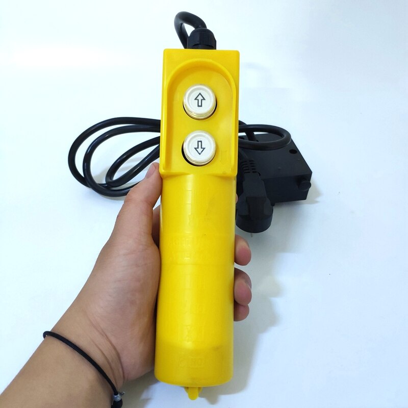 Electric hoist lift small crane 220V micro switch / home 2 button switch upper and lower handle controller