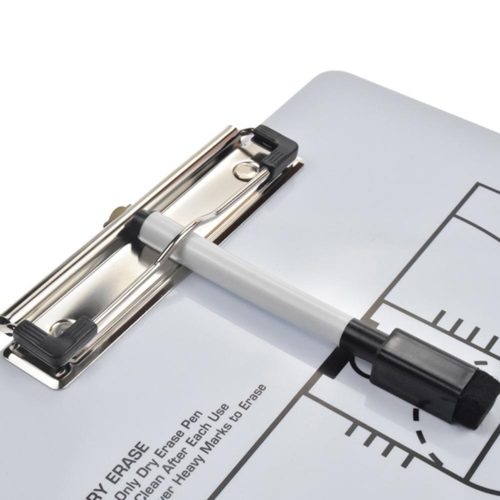 Coaching Board Football Basketball Wear Resistant Whiteboard Strategy Sports Marker Portable Volleyball Training Aids Dry Erase