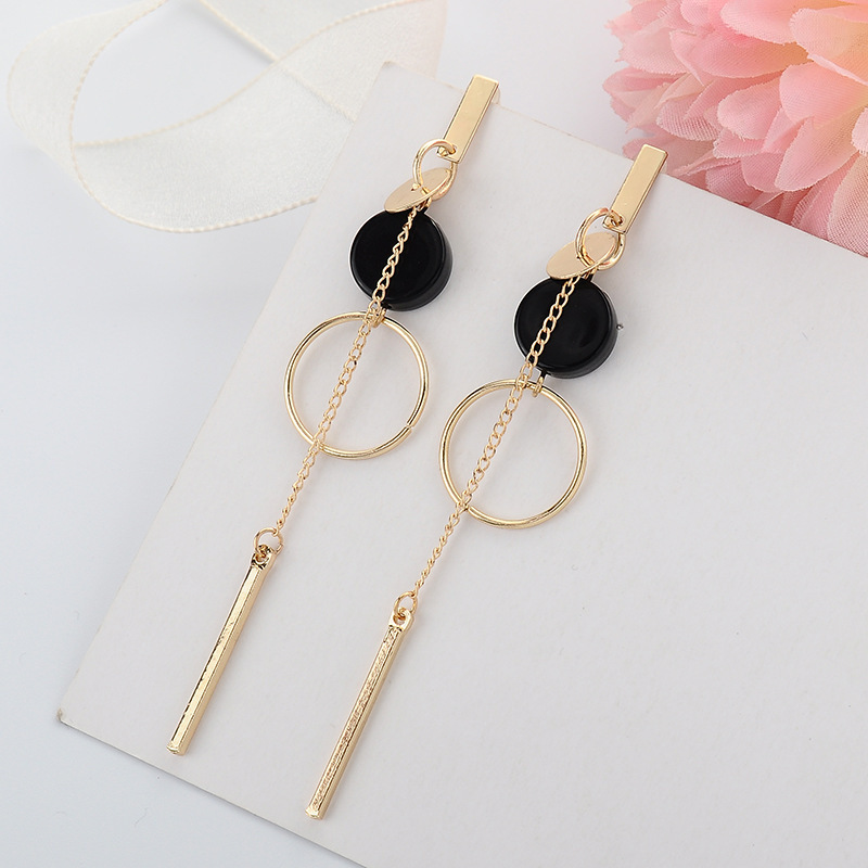 Pendientes colgantes de flor negra grande para mujer, personalidad de roca exagerada, C Daarьги, joyería para y boda, para niña del Día de San Valentín: Verde oscuro