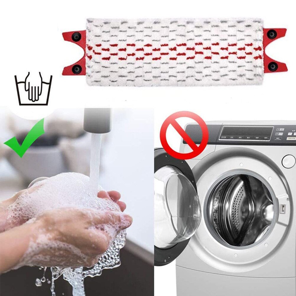 3 stücke Reinigung Mopp Pads Mehrweg Hause Boden Flache Dreh Zubehör Mikrofaser Tuch Ersatz Teile Schlecht Für Vileda UltraMax