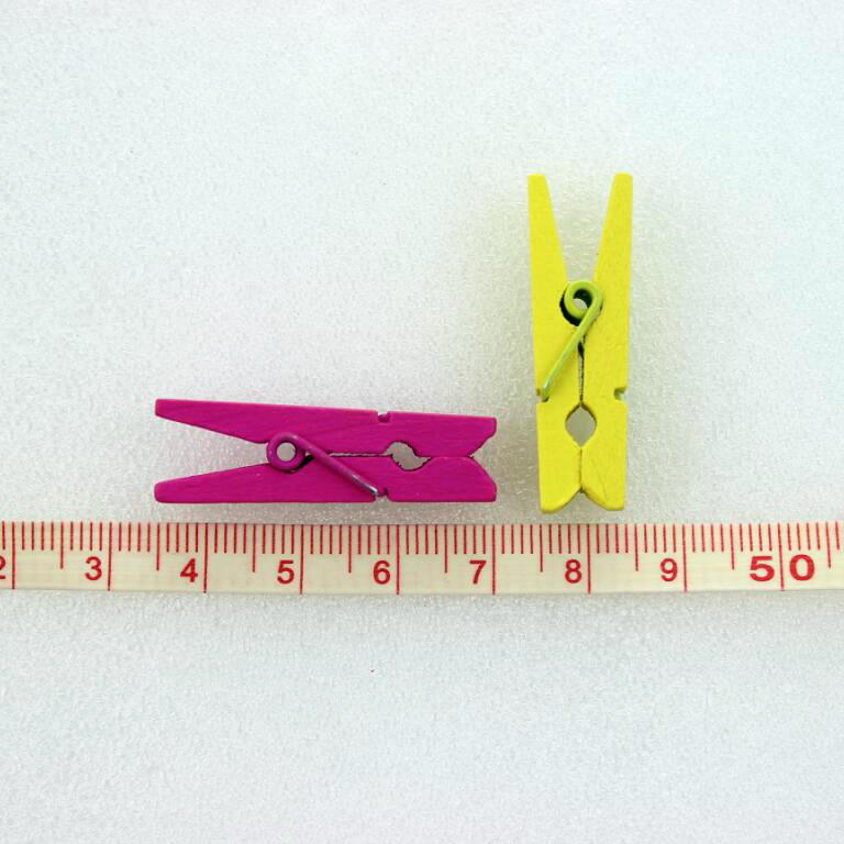 200 teile/los 3,5 cm Bunte Holz Clip Foto clips Ordner Wäscheklammer, Holz Pegs Mischfarbe Neue