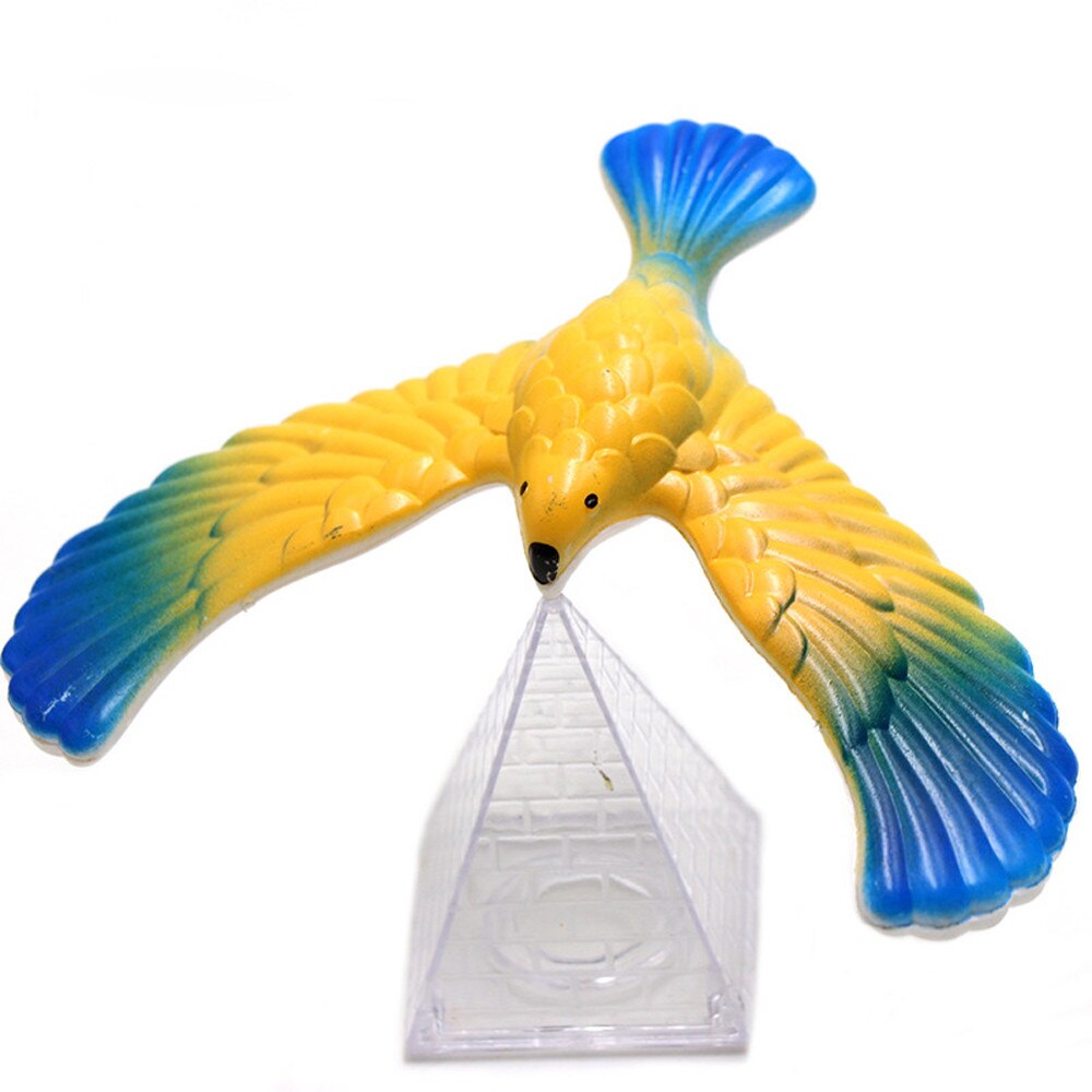 Novelty Verbazingwekkende Balance Eagle Vogel Speelgoed Magic Handhaven Home Office Plezier Leren Gag Speelgoed Voor Kid #3: Default Title