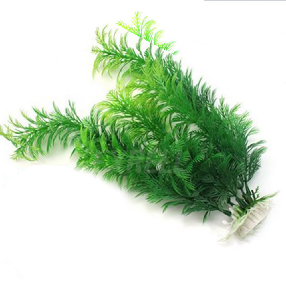 Simulation Artificial Plants Plastic Water Plant Decorative Grass Green Landscape Artificial Plants Fish Tank Aquarium Decor: Default Title