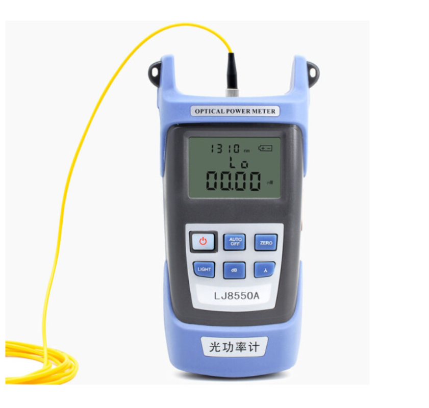 FTTH Montage Strippen Spleißen Termination Faser Optic Tool Kit mit Optical Power Meter und 10MW VFL und Faser-spalter