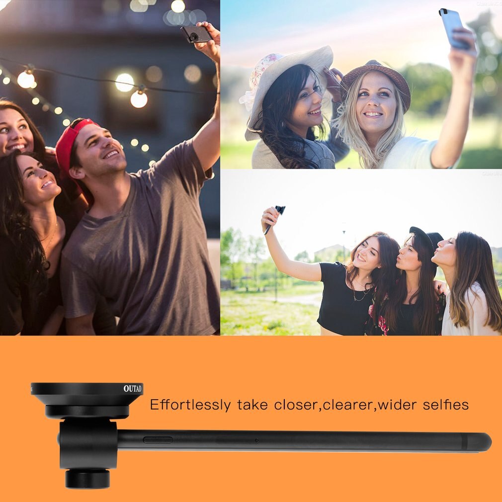 OUTAD 120 Gradi Grandangolare/Micro Lens 2 in 1 per il Clip-on Lenti Della Fotocamera Del Telefono Cellulare Kit per Samsung Per Smartphone Android