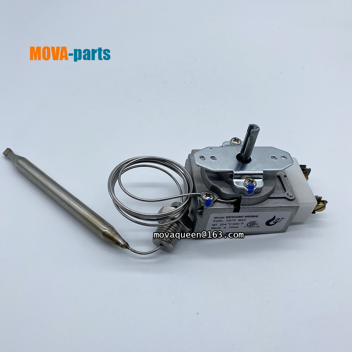 Deep Fryer Parts 200-400F 1/4" MNPT RX-1-36 Thermostat For Pitco 60124501 Imperial 1175 Robertshaw Replace