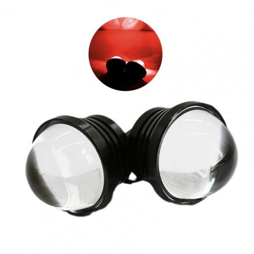 70% Sales! 2 Stuks Eagle Eye Licht Waterdichte Sterke Warmteafvoer Aluminium Praktische Dagrijlicht Voor Auto: Rood