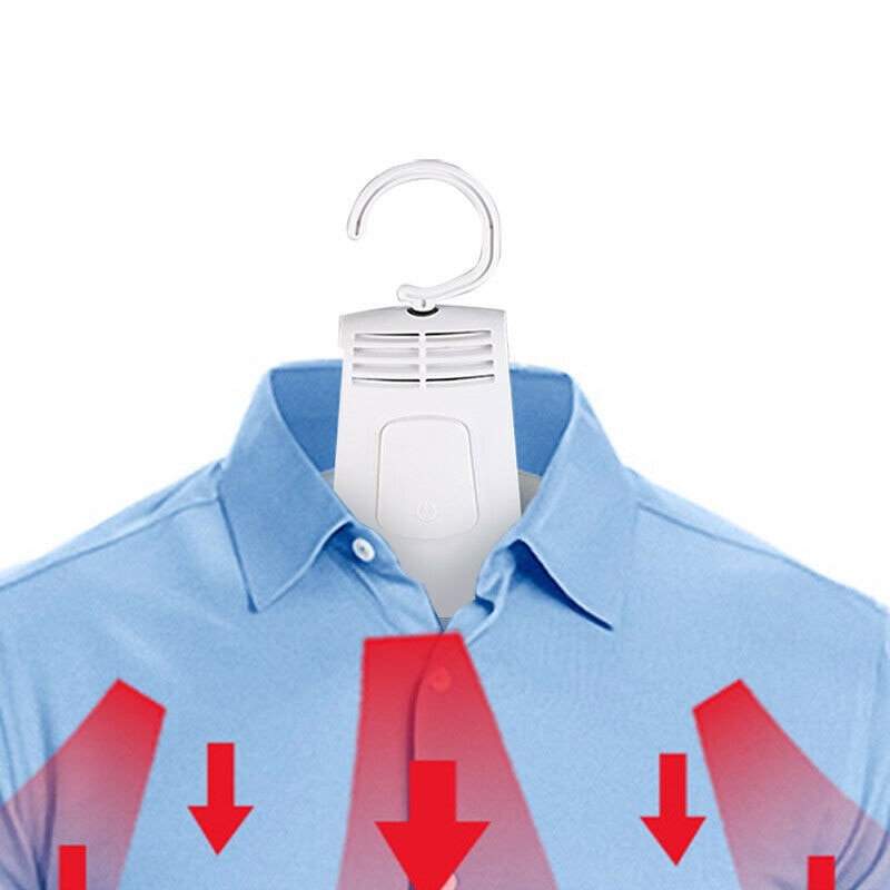 Portable Electric Clothes Drying Hangers Rack Dryer Hanger Folding Travel Laundry Shoes Clothes Dryer MachineTravel