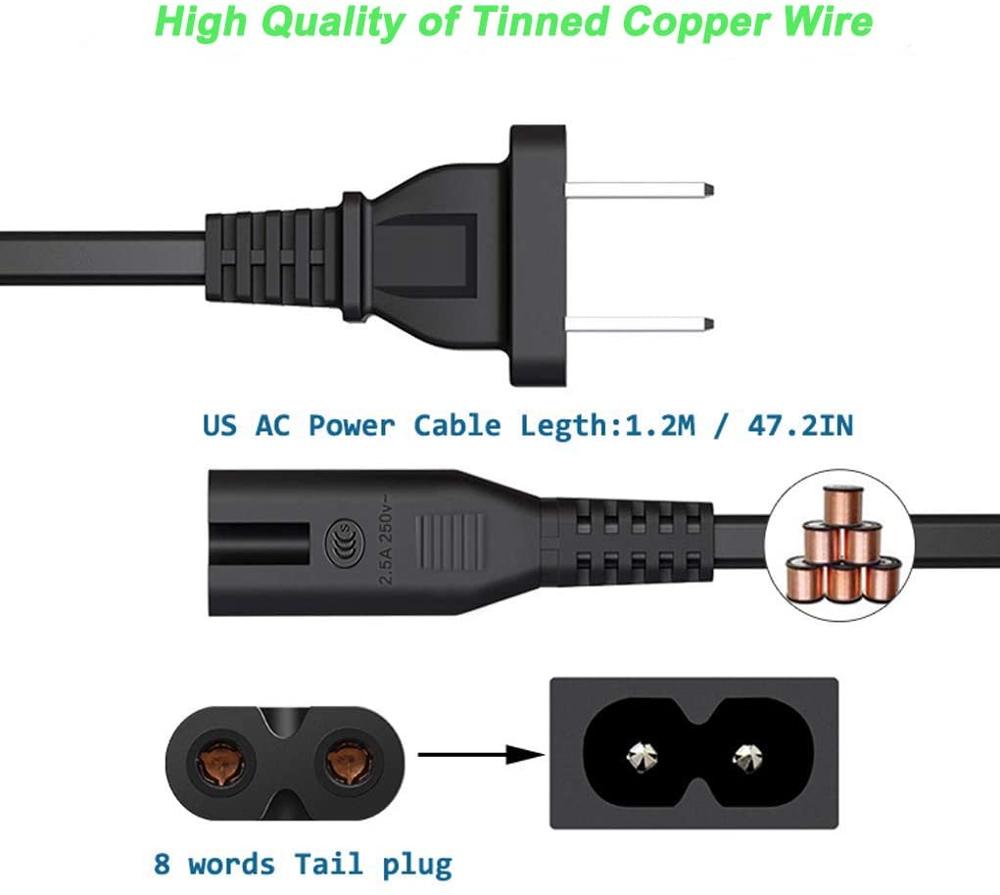 CA-110 AC Power Adapter CA110 Charger for Canon VIXIA HF R200 R20 R21 M500 M50 M52 R300 R30 R32 LEGRIA HF R26 R28 R206 Camcorder