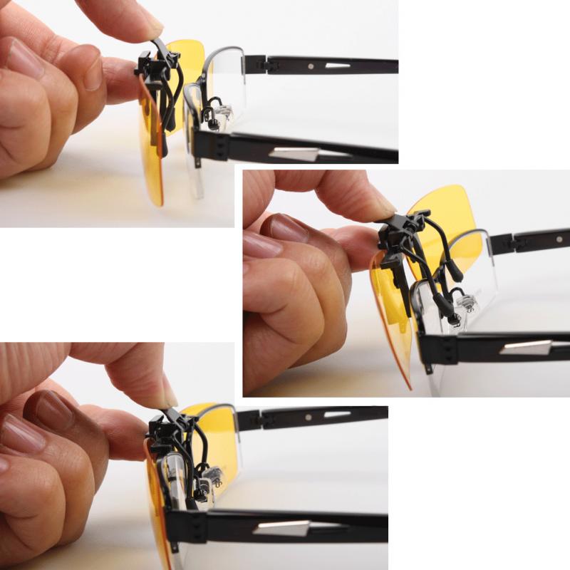 Clip-On Gepolariseerde Glazen Vissen Zonnebril Goggle Camping Wandelen Driving Fietsen Eyewear Sport Zonnebril Vissen Accessoires