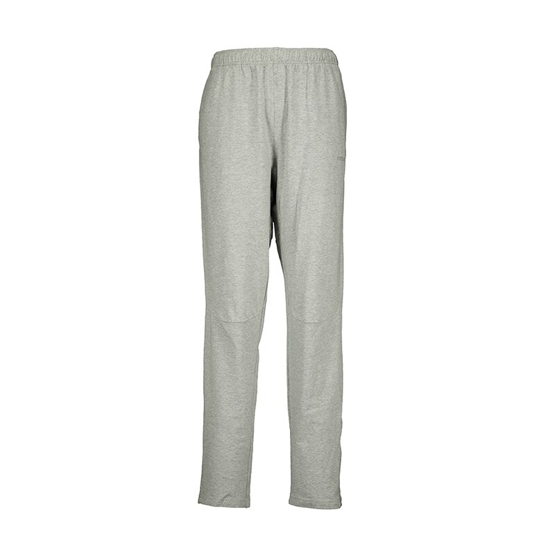 Graue strick-sporthose für herren aus baumwolle, Fitness-jogginghose mit taschen, kordelzug Ich bin bund, bequeme, lockere trainingshose