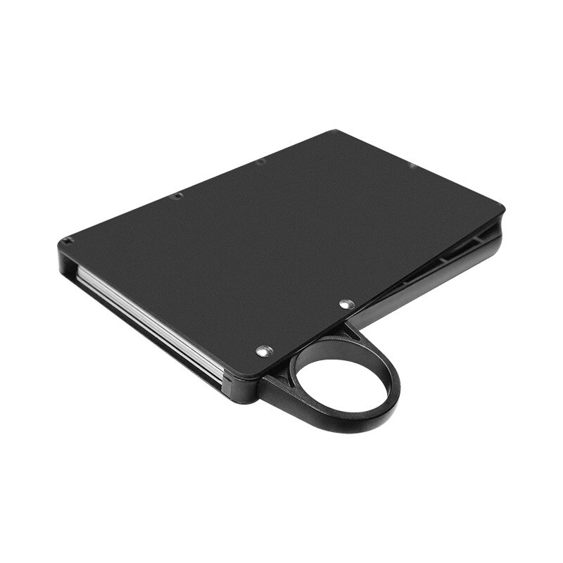 Loop Slim Minimalist Wallets For Men Card Case Metal with RFID NFC Protection Card Wallet Men Wallet Aluminum Card Holder