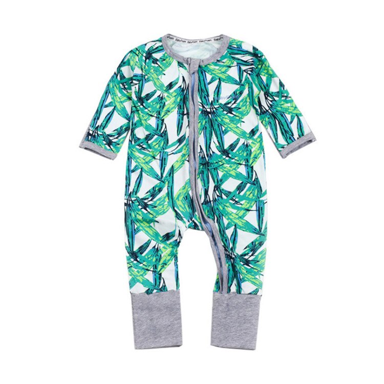 Enfant en bas âge bébé barboteuses automne Roupas infantile combinaisons garçon vêtements ensembles -né bébé vêtements printemps coton bébé fille vêtements: 6M