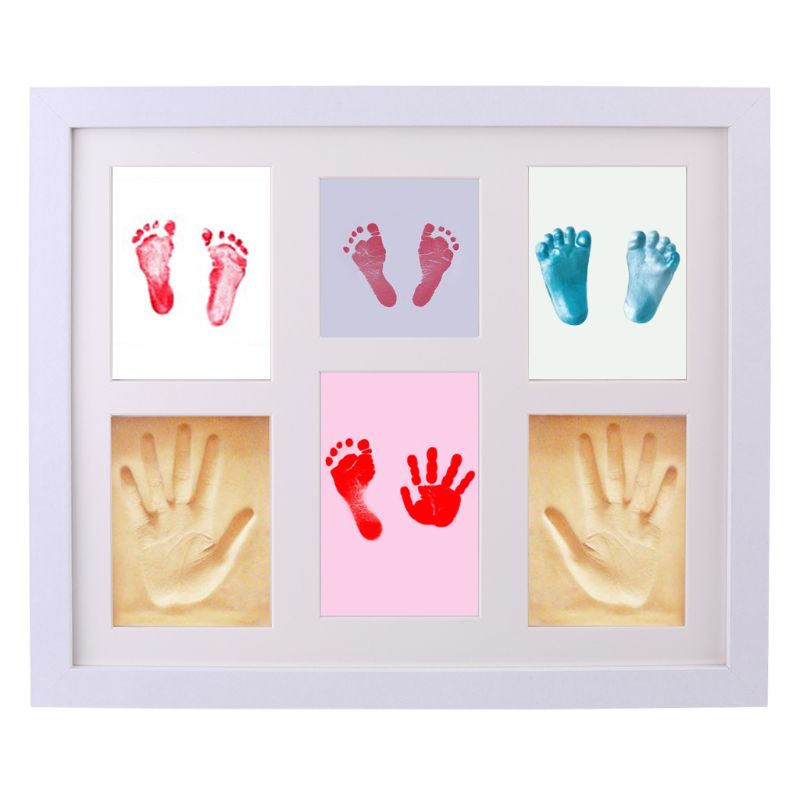 Baby Handafdruk Kit Baby Foto Frame Baby Footprint Kit Perfect Voor Baby F3ME