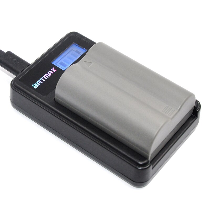 USB LCD Display Lader voor Nikon EN-EL3E EN-EL3e ENEL3E EN EL3E Batterijen D50 D70 D80 D90 D100 D200 D300 D700 z1