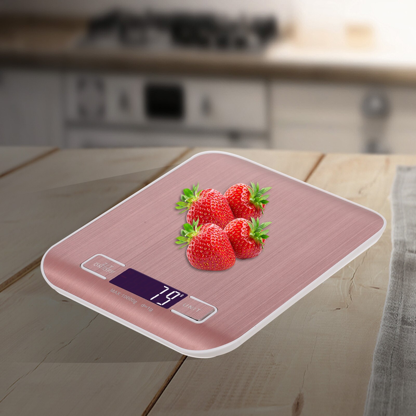 Digital Kitchen Scale 1g/0.1oz Precise Stainless Steel Food Scale for Cooking Baking weighing Scales Electronic