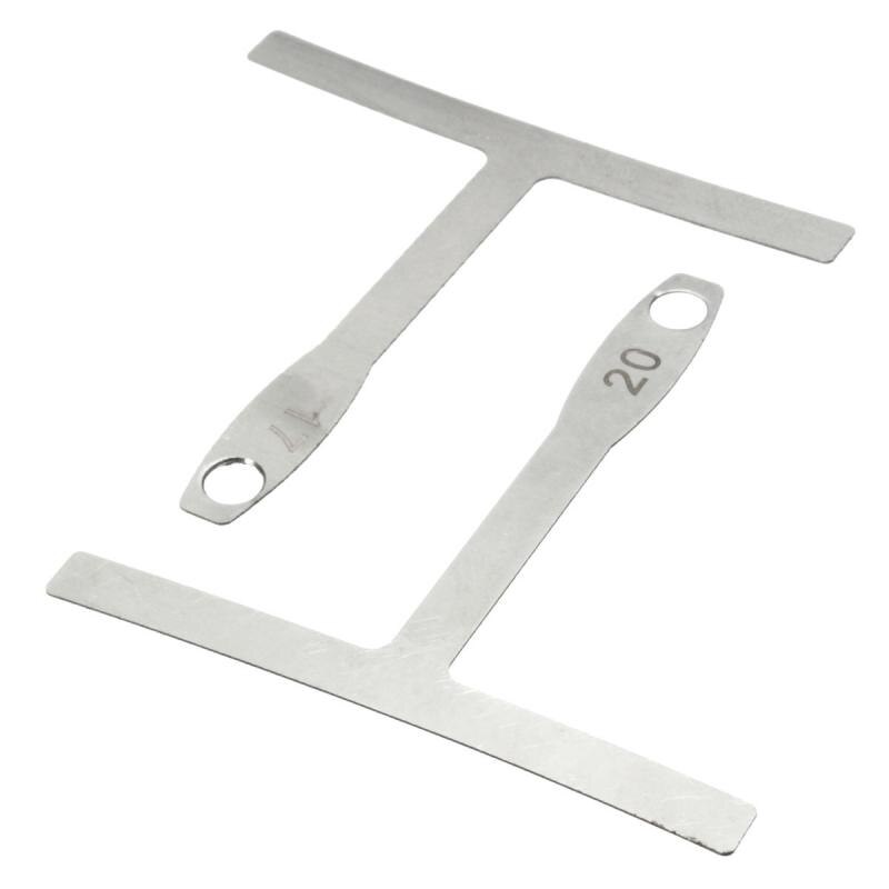 9Pcs Guitar Understring radius gauge Stainless Steel Guitar Builder luthier Accessories bass strings Repair Set Measure tools