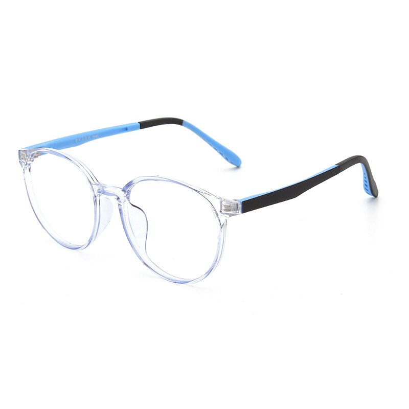 Glasses Kids Anti Reflective Blue Light Prescription Optical Frame Children Boy Girls Square Computer Blocking Eyeglasses UV400: C3