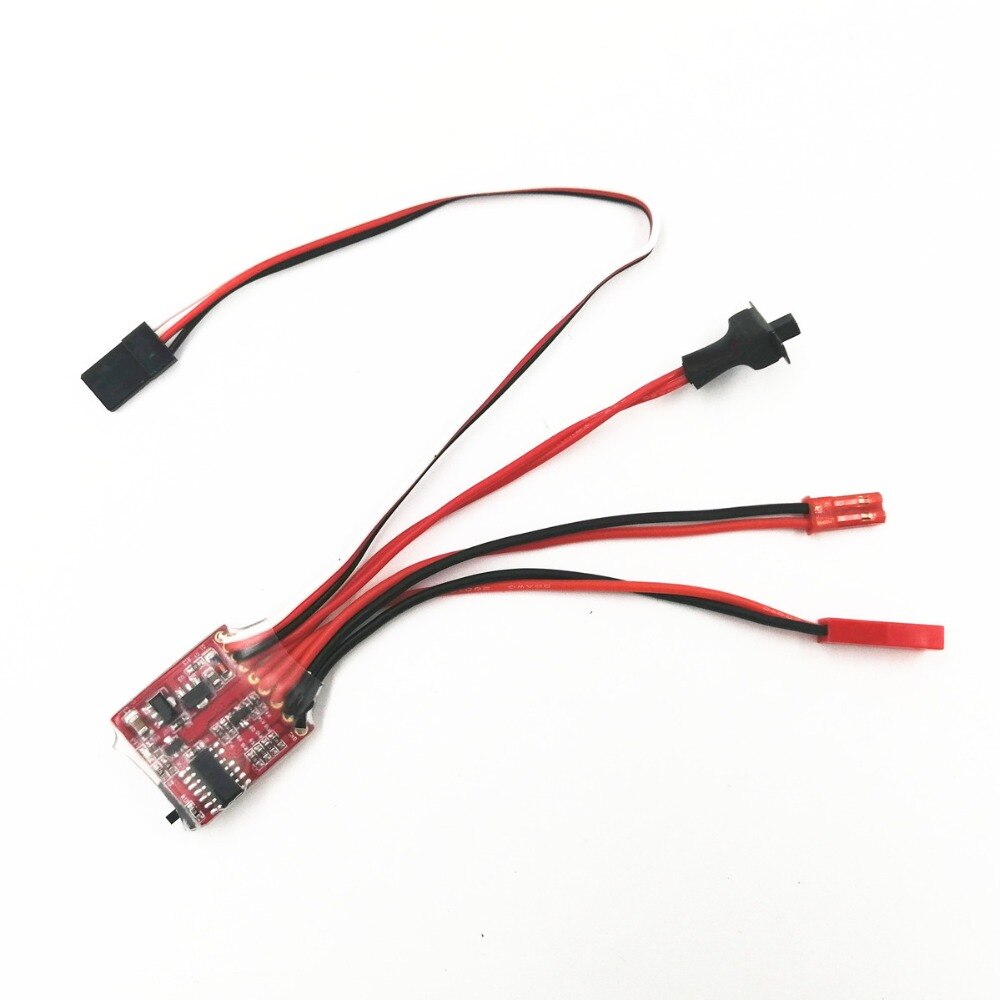 3.0V-9.4V 2KHz Driver Frequency RC ESC 20A 30A Brush Motor Electronic Speed Controller W/ Brake For RC Car Boat Tank Helicopters