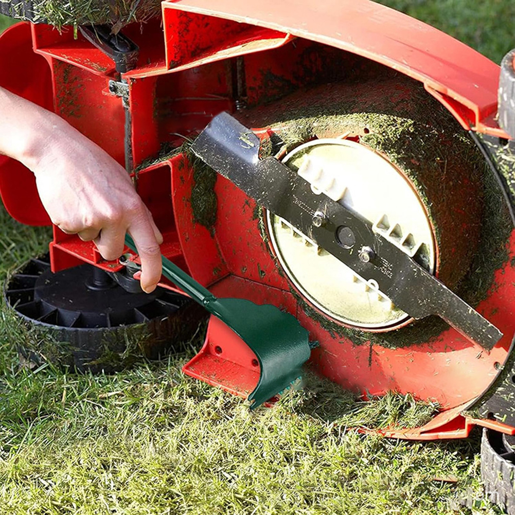 Metall reinigungs schaber für Rasenmäihr Deck Rasenmäihr Wartung Reinigungs werkzeug für sterben Gartenarbeit