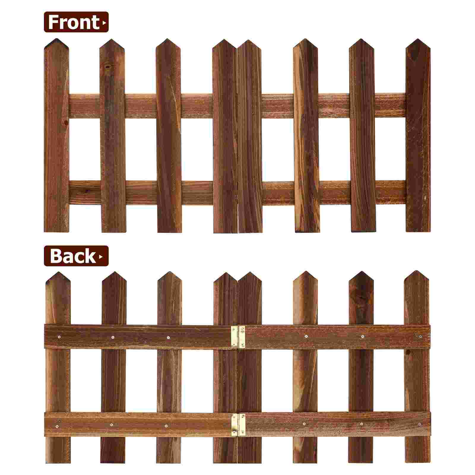 Verkoolde Hek 30 cm Hoogte Houten Houten Houten Hekken Tuinhekken Tuinhek Balkon Houten Hek Decoratieve Hek Tuin