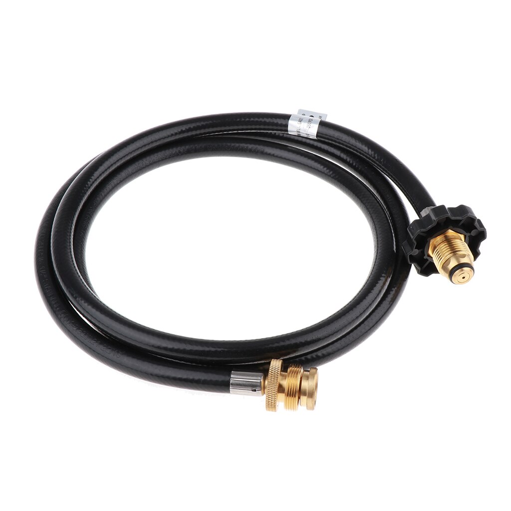 Propane Tank Hose Adapter/Connects 20LB Propane Tank Connector Appliances to a Refillable Bulk Propane Cylinder-6Ft Long