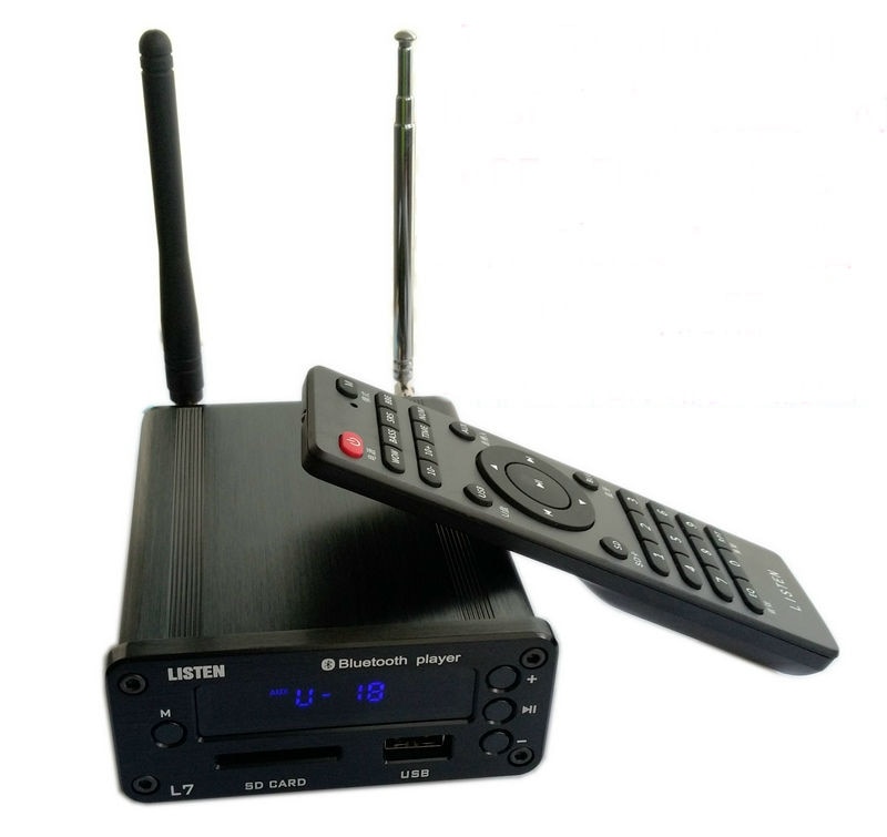 Listen L7 APE lossless Playing U-Disk HiFi Bluetooth Decoder DAC Amplifier Headphone Audio Amp Preamplifier Remote Control pg
