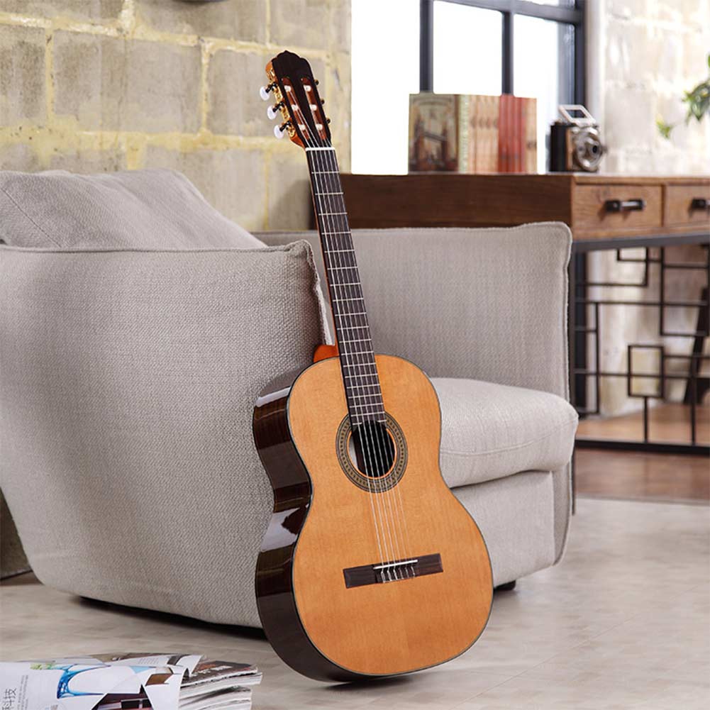 6 Stuks Klassieke Gitaar Snaren Set Klassieke Gitaar Helder Nylon Snaren Verzilverd Koper Nylon Zilveren Gitaar Snaren Set