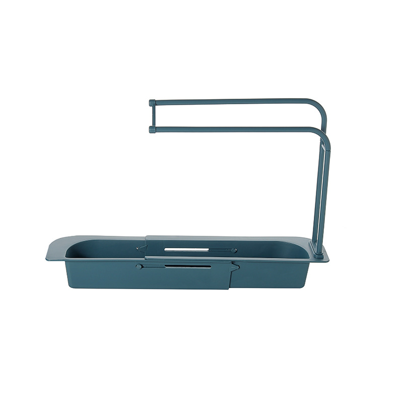Étagère télescopique pour évier, étagère de proximité de cuisine, ininer T1 EvaluRegina, porte-éponge, serviette T1, rangement EvaluBasket, gadgets, accessoires: vert clair