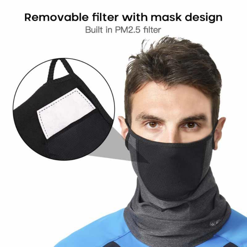 Winter Cycling Face Mask Warm Fleece Windproof Masks Scarf Men's Sports Bike Headband Neck Guard Running Warmth Soft Faces Towel