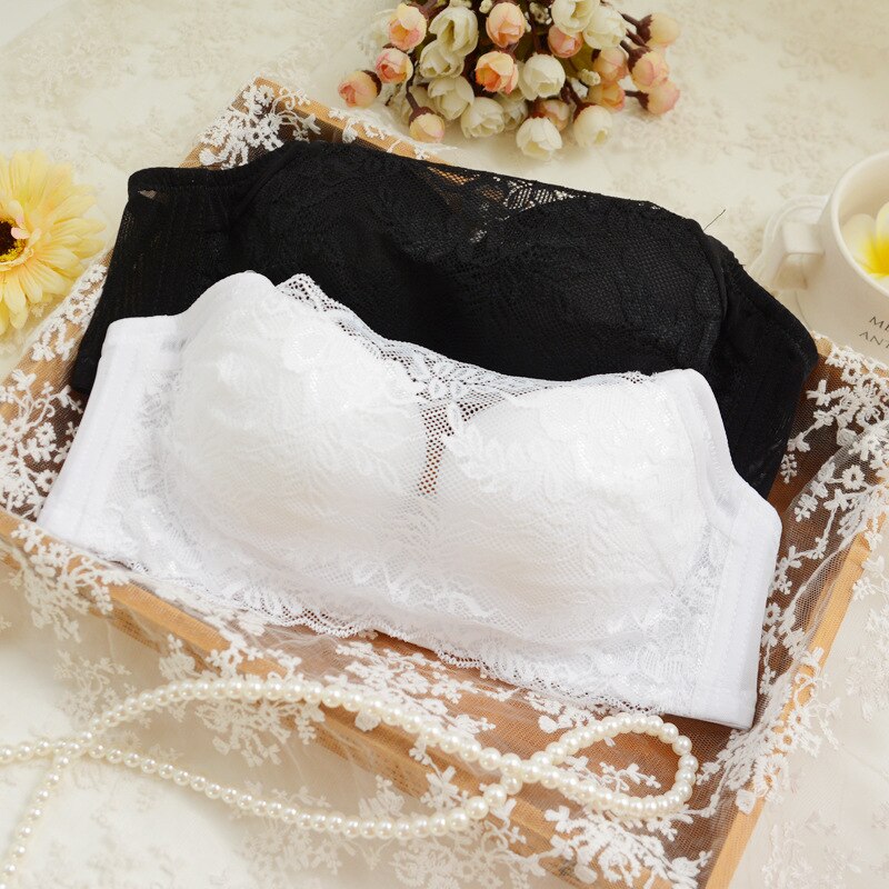 Brand children Underwear Intimates Lace Comfortable trainning Bra Set Young Girls Sweet Lace Bra and briefs