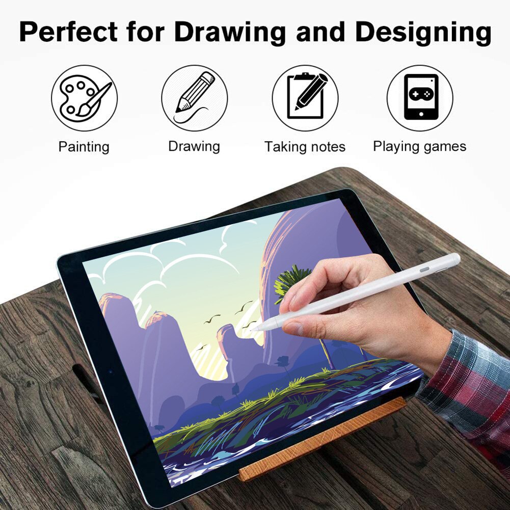 Capacitive Stylus Touch Screen Pen Smart Pen For Apple IPad Pro Air Mini Tablet Pen Pencil For IOS Android Windows Systems