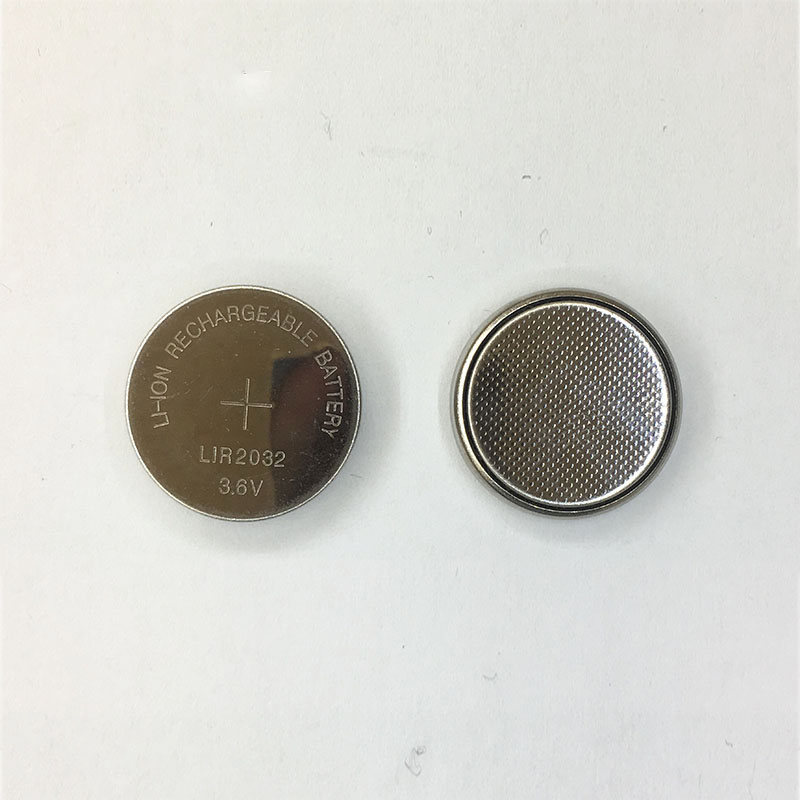 2PCS/LOT LIR2032 Rechargeable Battery 2032 Lithium charging battery Can Replace CR2032 for watches