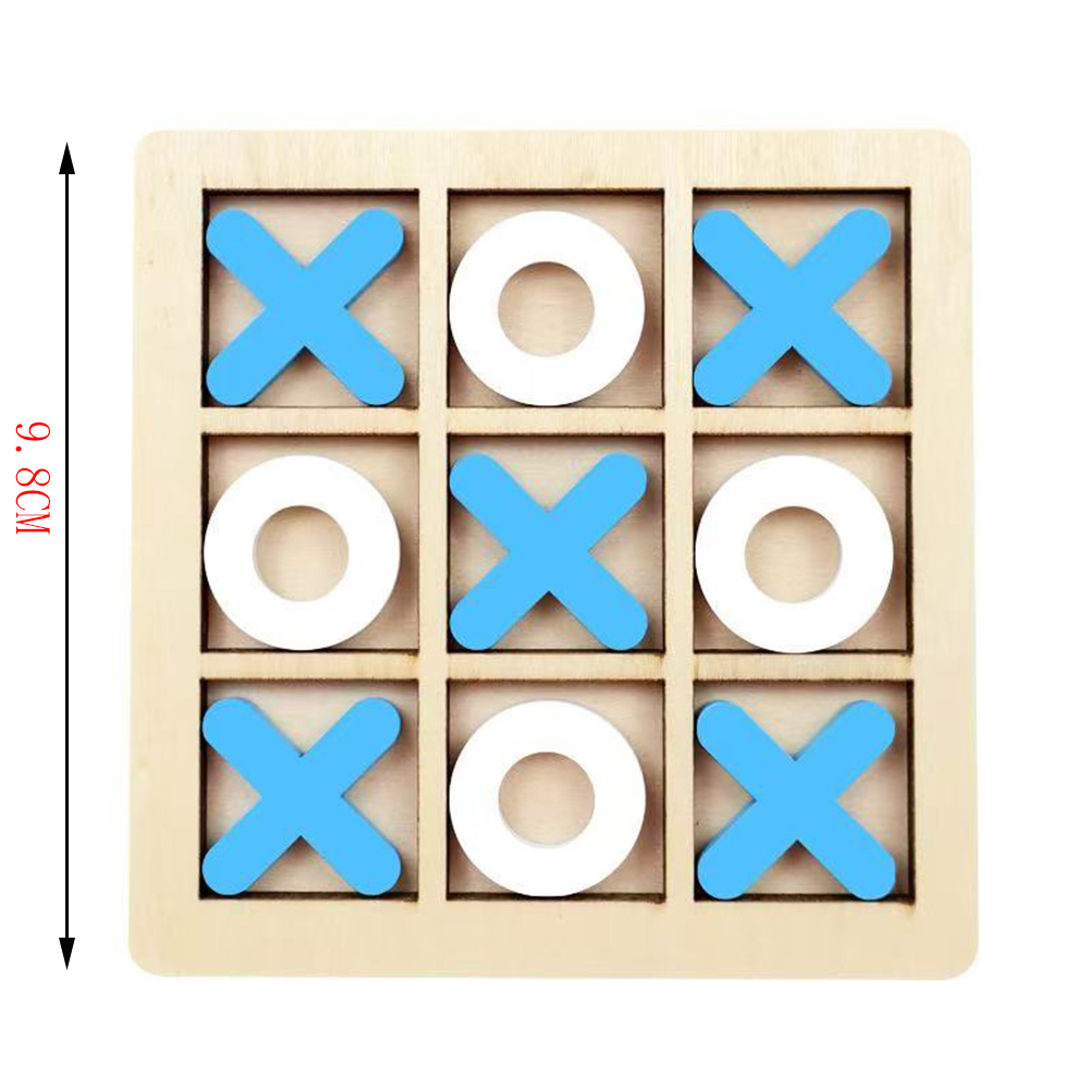 Funny, desk decoration, family games, table toys, board game, tic tac toe: White