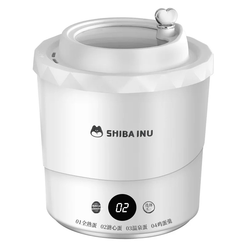 Multifunctional Egg Steamer Home Use Automatic Power Interruption Mini Egg Boiler Heart Leakage Egg Spa Egg Breakfast Machine