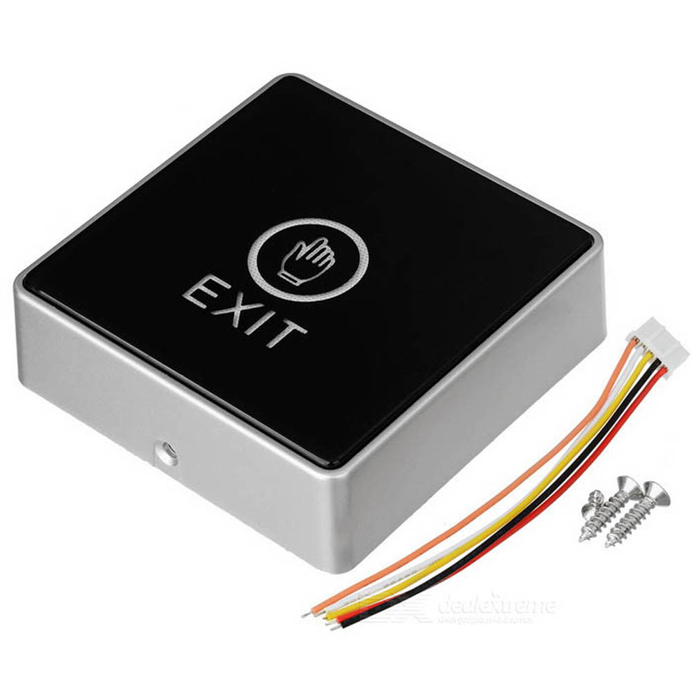 Push Touch Exit Button Door Eixt Release Button With LED Indicator for Home Security Protection for Home access Control System
