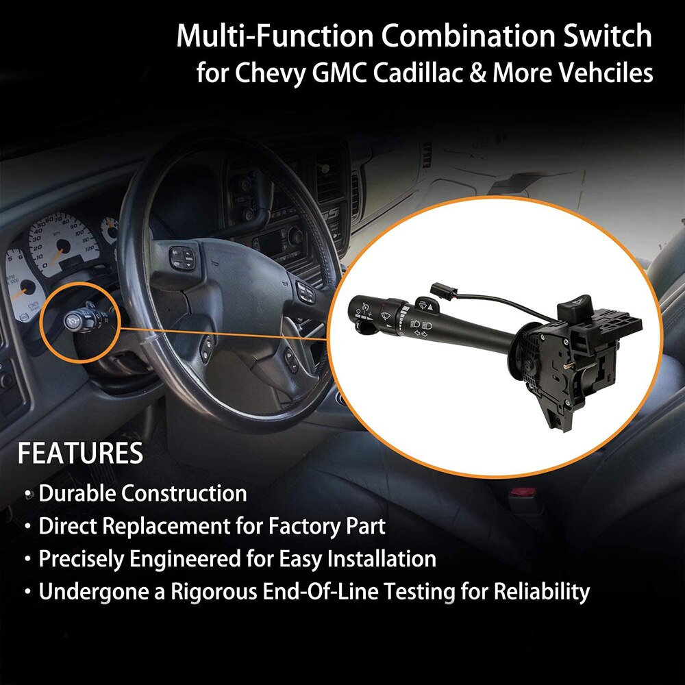 Sell Well Wiper Dimmer Switch Turn Signal Switch Car Steering Indicator Light Control Signal Switch Wiper Combination Switch