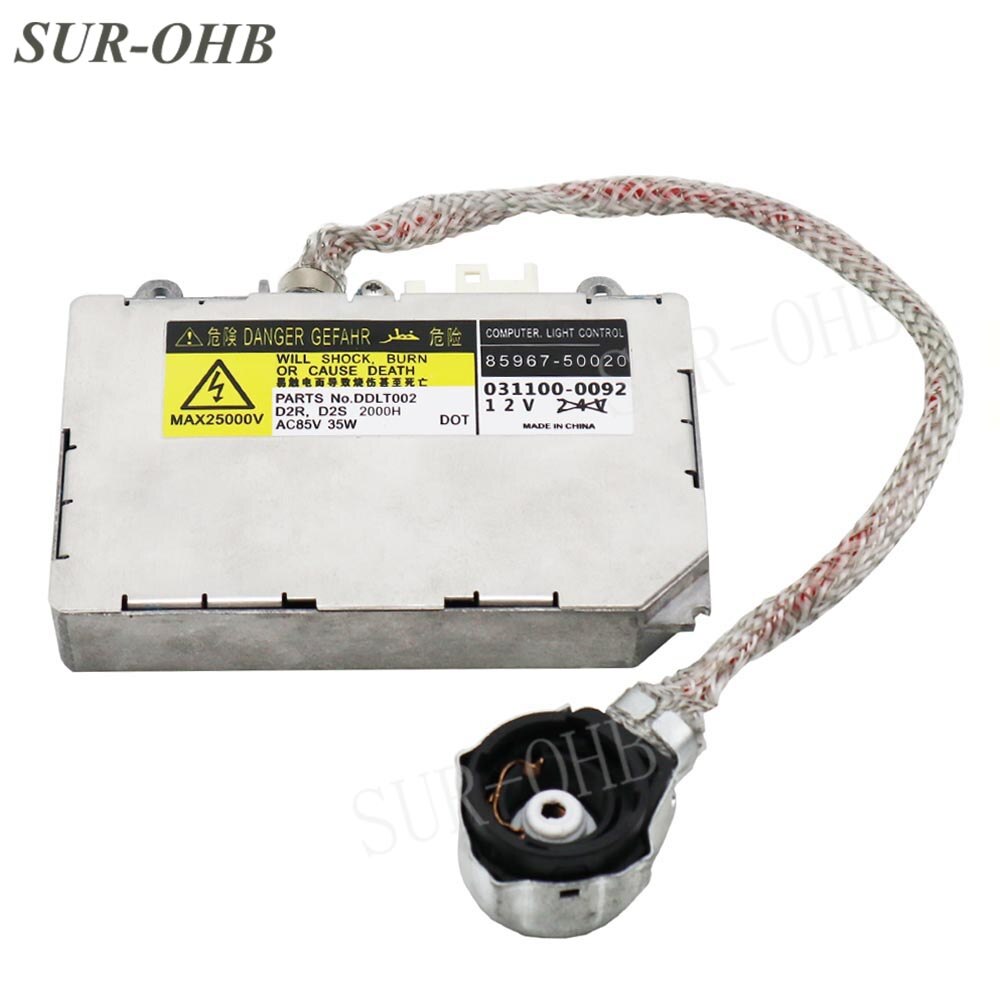 Oem ersätta ddlt 002 hid 85967-50020 d2s xenon ballast 35w gs1 g 510 h 3 d2r kdlt 002 kontroll för  ls400 verso 8596750020 bilstrålkastare