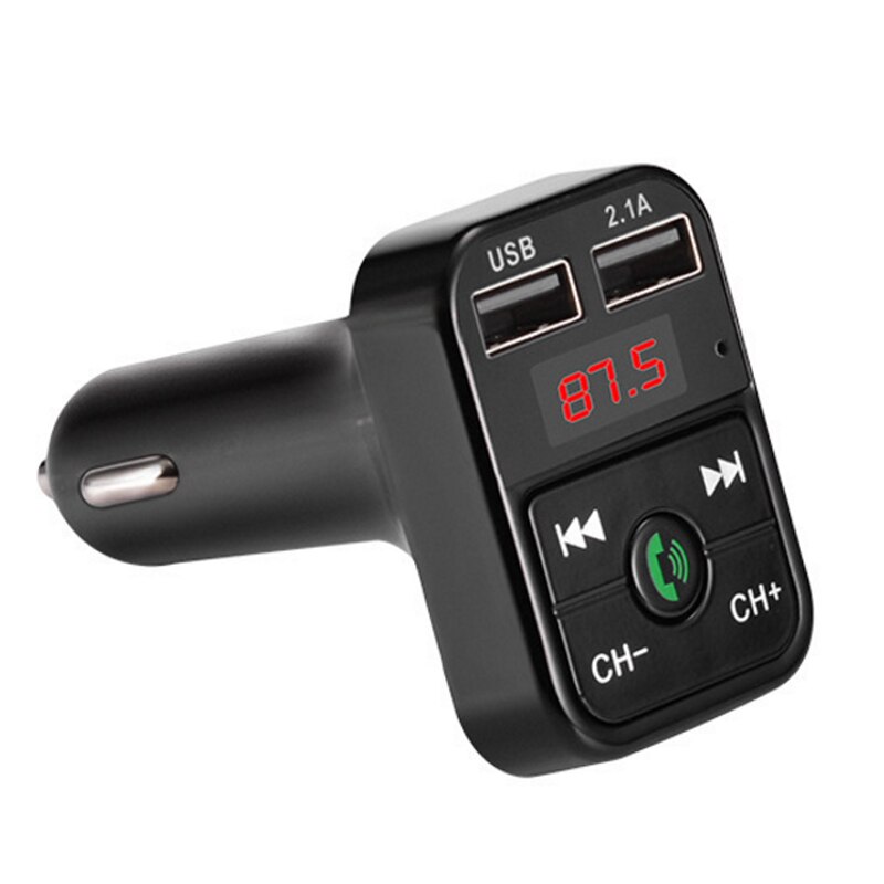 Fm-zender Draadloze Bluetooth Carkit Handsfree Car MP3 Audio Muziekspeler Dual Usb Radio Modulator Carkit 2.1A Usb lader