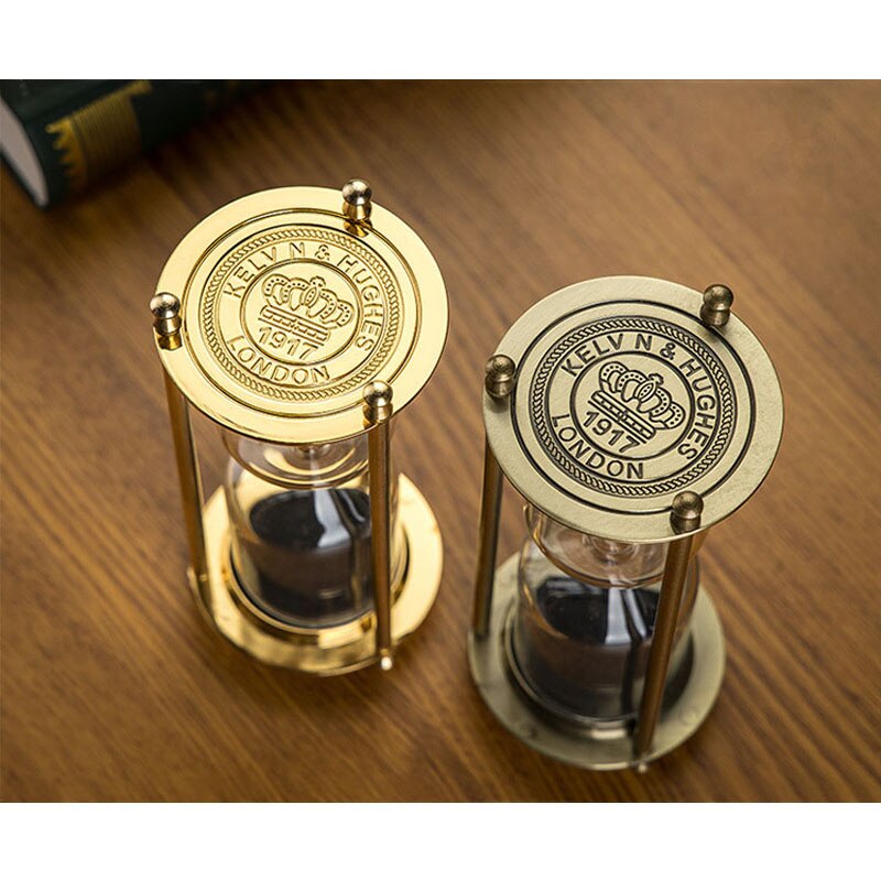 Europese Metalen Zandloper Home Keuken Zand Klok Glas Decoratieve Zand Zandloper Zand Timer Voor Desktop Decoratie