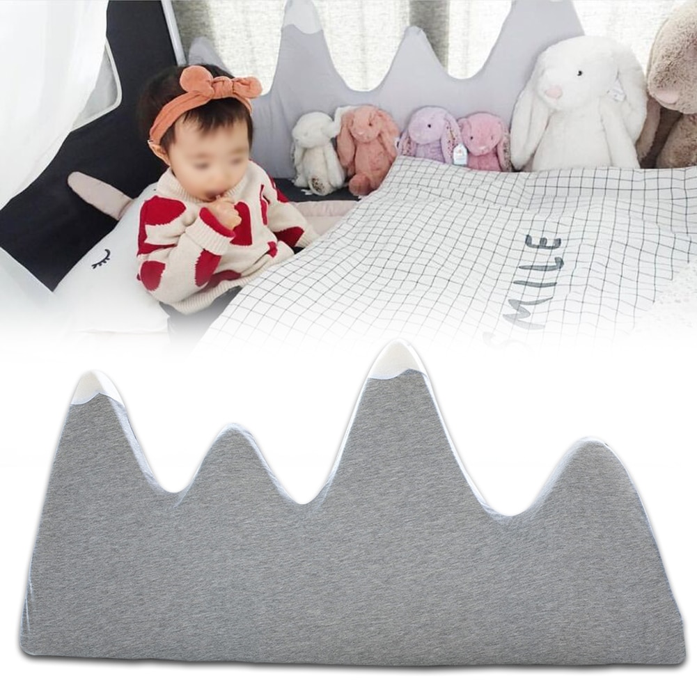 Katoen Baby Crib Bumpers Ademend Wieg Beddengoed Bumper Wasbare Gewatteerde Crib Liner Set Voor Baby Meisjes Veilig Bumper Guards Prote