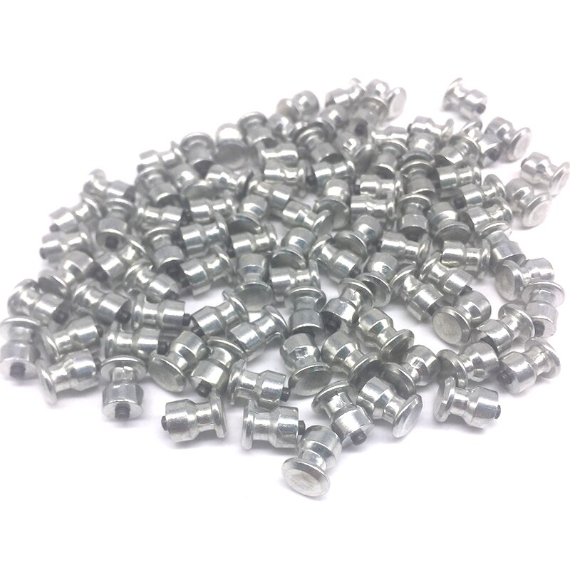 Srxtzm 100 stuks spikes voor banden autobanden noppen spikes wiel auto 8mm sneeuwkettingen voor auto voertuig vrachtwagen motorfiets wiel ketting