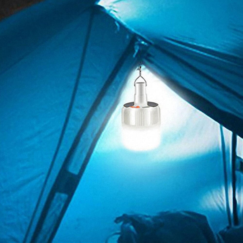 60/80/100w kampeerlampen voor buiten, op zonne-energie werkende led-lamp, batterijoplader, draagbare led-lantaarnlamp voor thuis, buiten, noodverlichting voor tenten