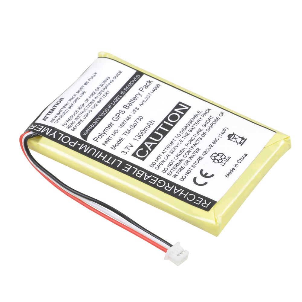 1300mAh Battery for TOMTOM VF8 No.VF8 Battery AHL03714100 Go 520 530 530 Live 630 630T 720 TMC 720T 730 1697461