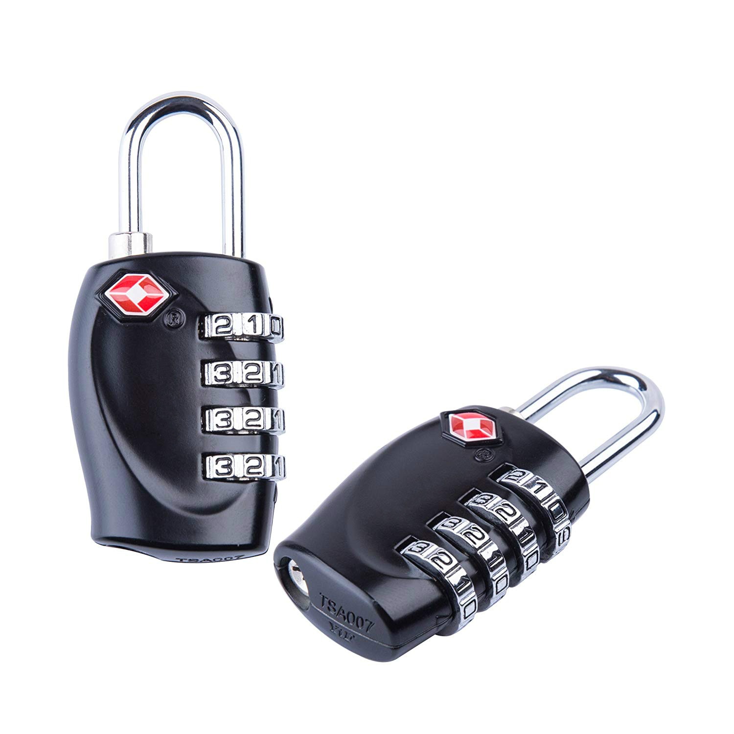 Tsa Hangslot 3 Digit Combinatie Lock Beveiliging Wachtwoord Reizen Lock Anti-Diefstal Sloten Voor Gym/Locker/School /Koffer & Bagage