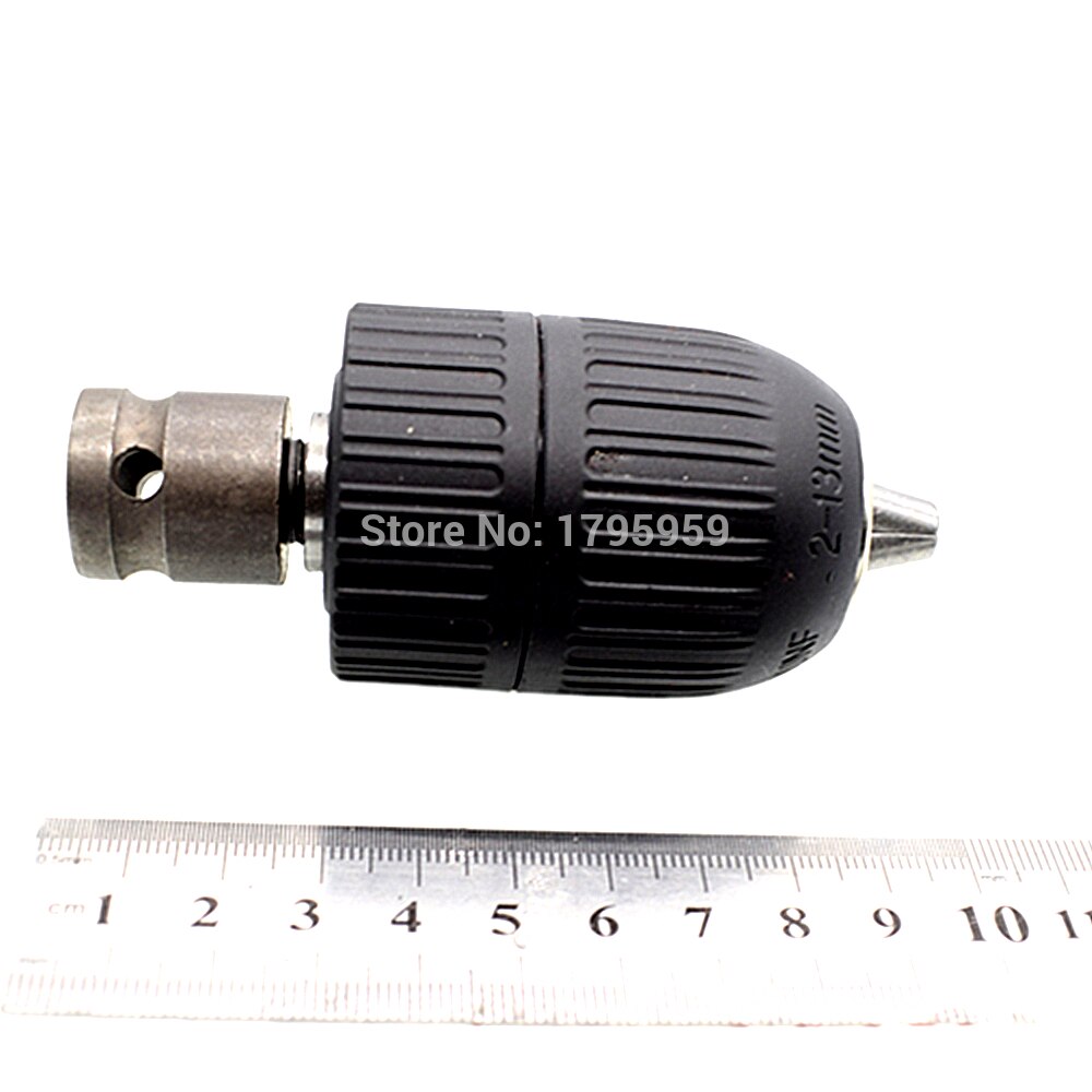 Bohrfutter 1/2-20UNF Berg Selbst Verriegelung Keyless Bohrfutter 2mm bis 13mm Auswirkungen Bohrer 1/2&quot; platz Buchse Adapter Pleuel