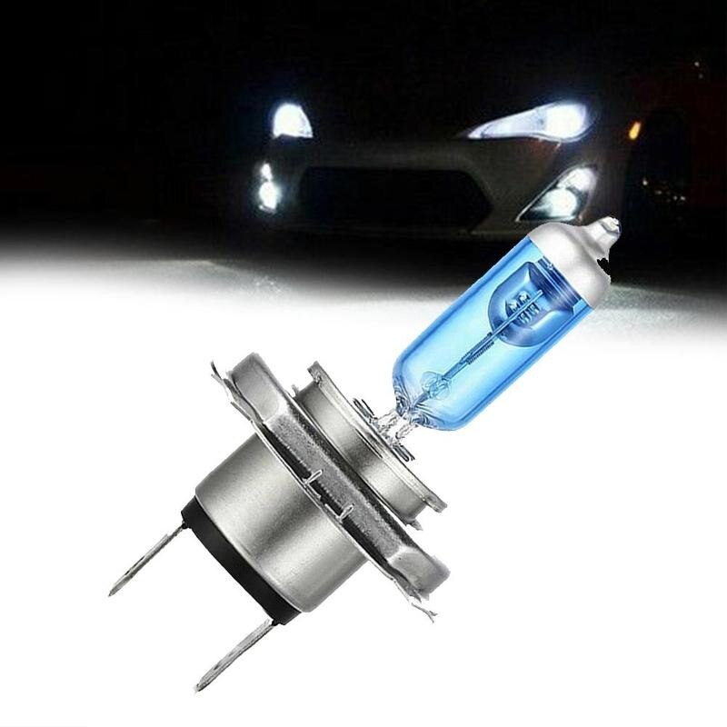 2 Stuks Auto Koplampen Lamp H7 100W 12V Super Bright White Halogeenlamp Koplampen Autolichten Power Auto lamp Licht Fog Bron G3E0